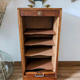 Curtain binder cabinet