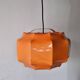 Space age pendant lamp Ilka Plast 1970