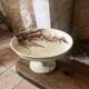 Earthenware compote by Jules Vieillard