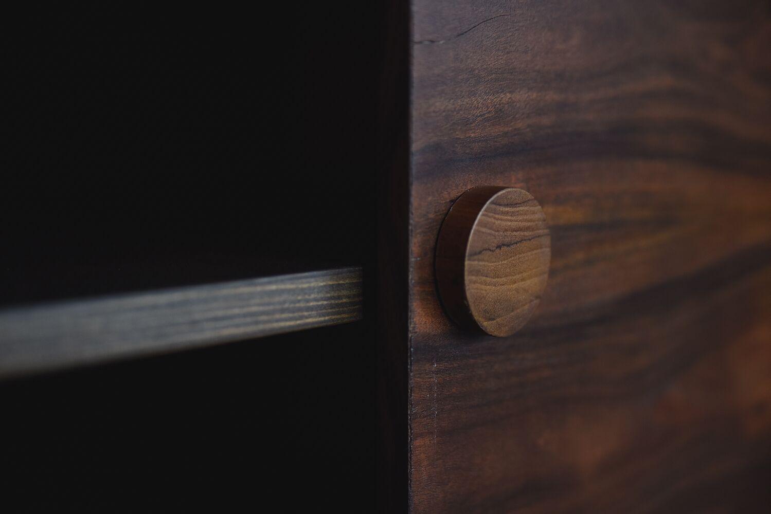 Zoomorphic scandinavian rosewood sideboard, 1960