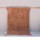 Handwoven Beni Ouarain rug 255×155cm – Terracotta & Clay - AZ821
