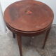 Table d'appoint guéridon bois marqueterie art déco 1930