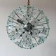 Suspension en verre de Murano "Dandelion" milieu du siècle par Zero Quattro années 1970