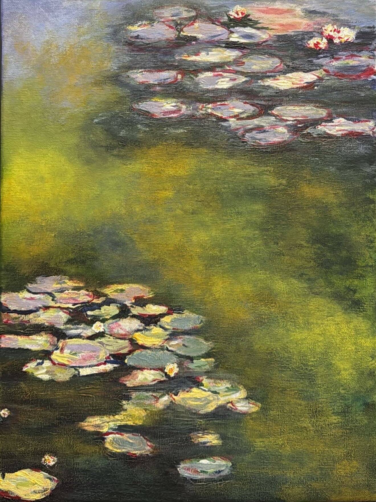 Water Lily Reflections