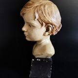 Buste jeune fille art déco