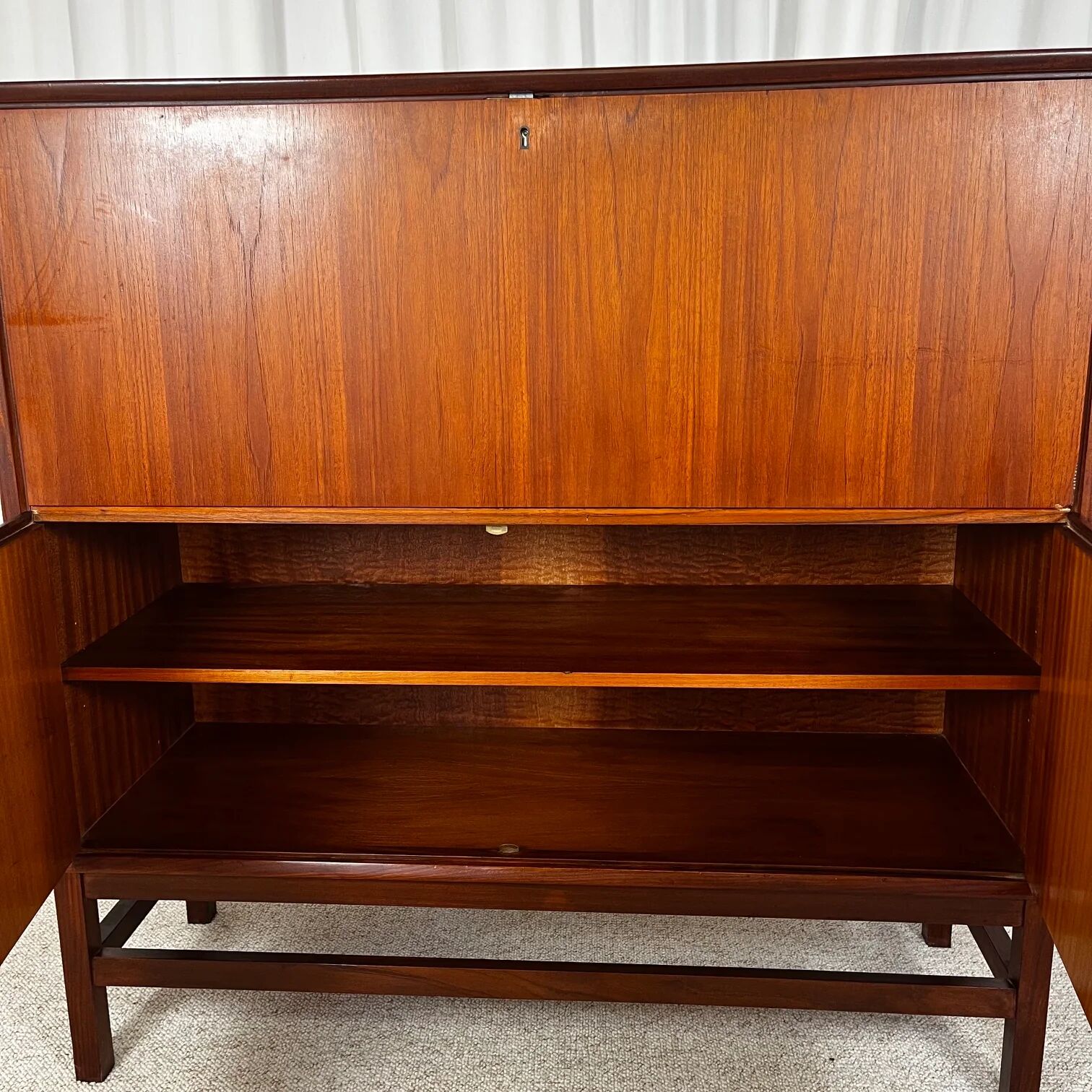 Rare Scandinavian secretary from the 1960s, in the style of Marian Grabinski for IKEA.