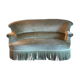Green velvet toad sofa