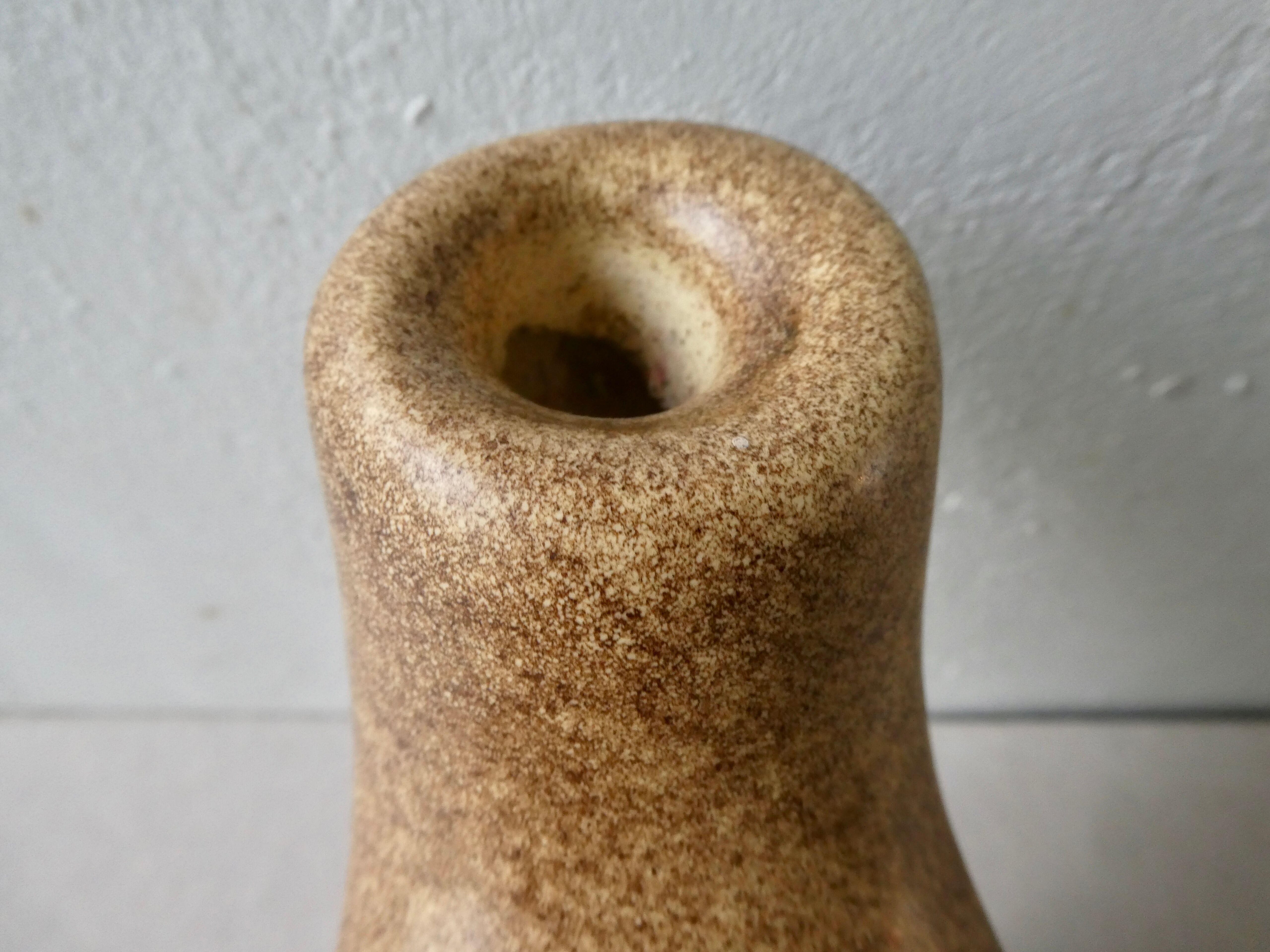 Ceramic chandelier organic form, Max Idlas, 60s