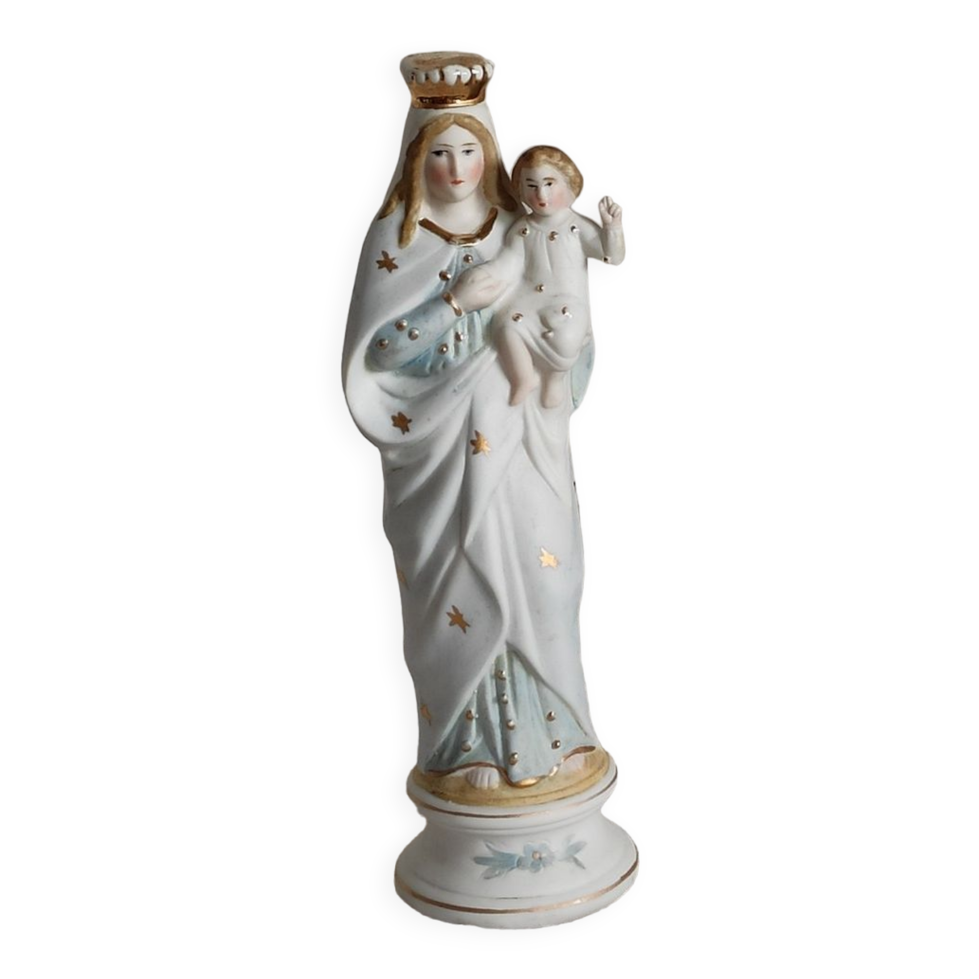 Virgin and child biscuit