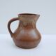 Vintage enamelled stoneware water jug pitcher 1 liter