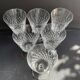 6 Port glasses – Cristallerie de Lorraine in Lemberg (1925-1997)