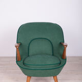 Model 345 armchairs by J. Jędrachowicz i K. Racinowski for Poznan Furniture Factory, 1950s, Set of 2