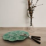 Ceramic serving dish from gien green