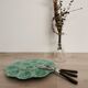 Ceramic serving dish from gien green