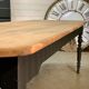Table de drapier fin XIX en noyer