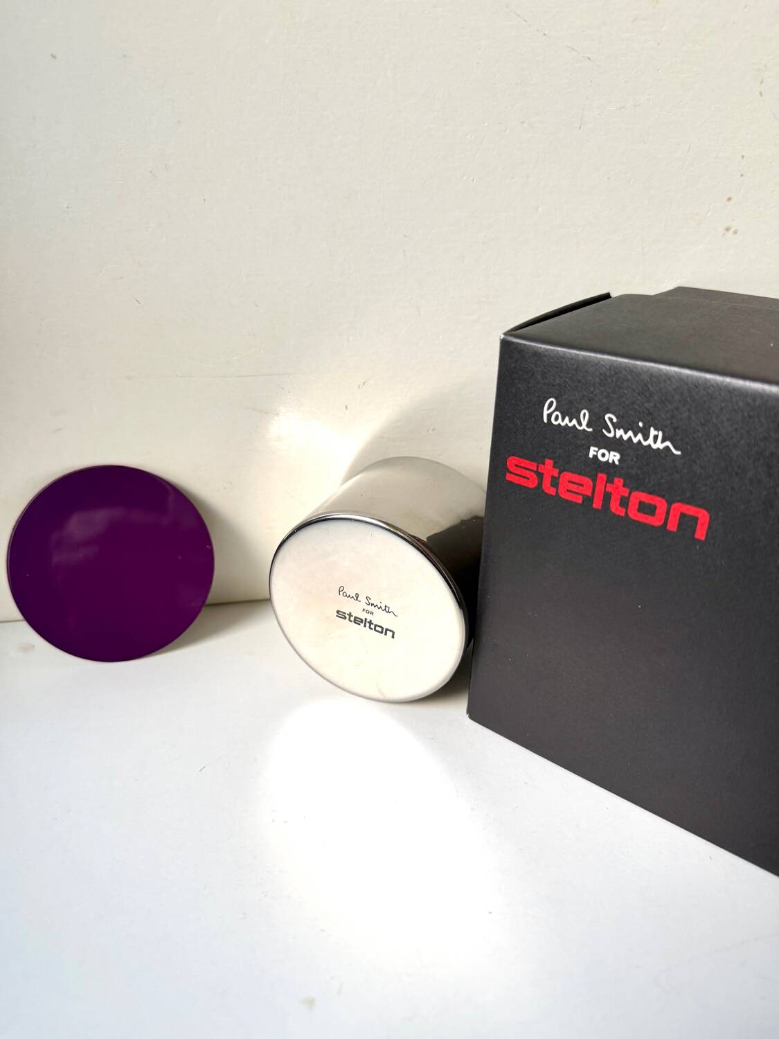 PAUL SMITH for Stelton stainless steel container never used nib
