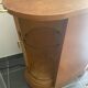 Rotating wooden bar cart from the 1950s.