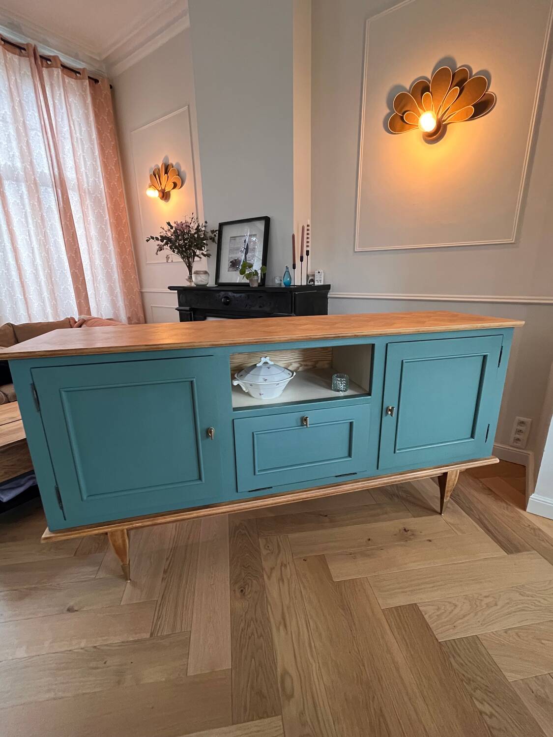 Renovated 60s sideboard