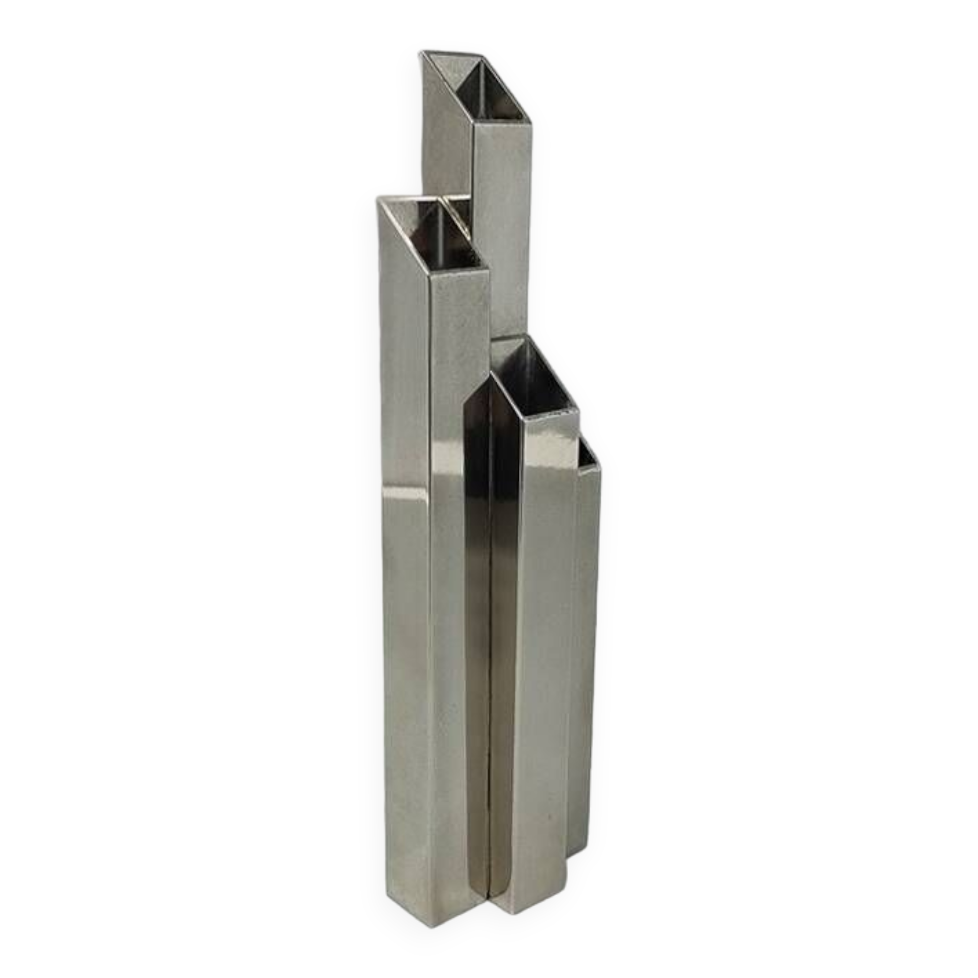 1970s Astonishing Space Age Vase by Designer M. Made In italy