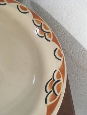 Plat creux Badonviller "Novelty"