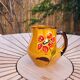 Ceramic pitcher signed Bresse