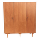Vintage Belgian design 3-door wardrobe made in the 1960s