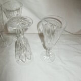 Lot 6 flutes ciselés