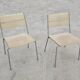 Set of 4 Miss B dining chairs by Tito Agnoli for Bonacina, 1990s.