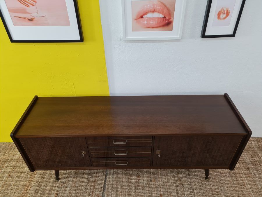 Enfilade scandinave vintage – 165 cm