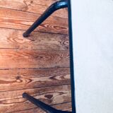 Sky blue formica stool