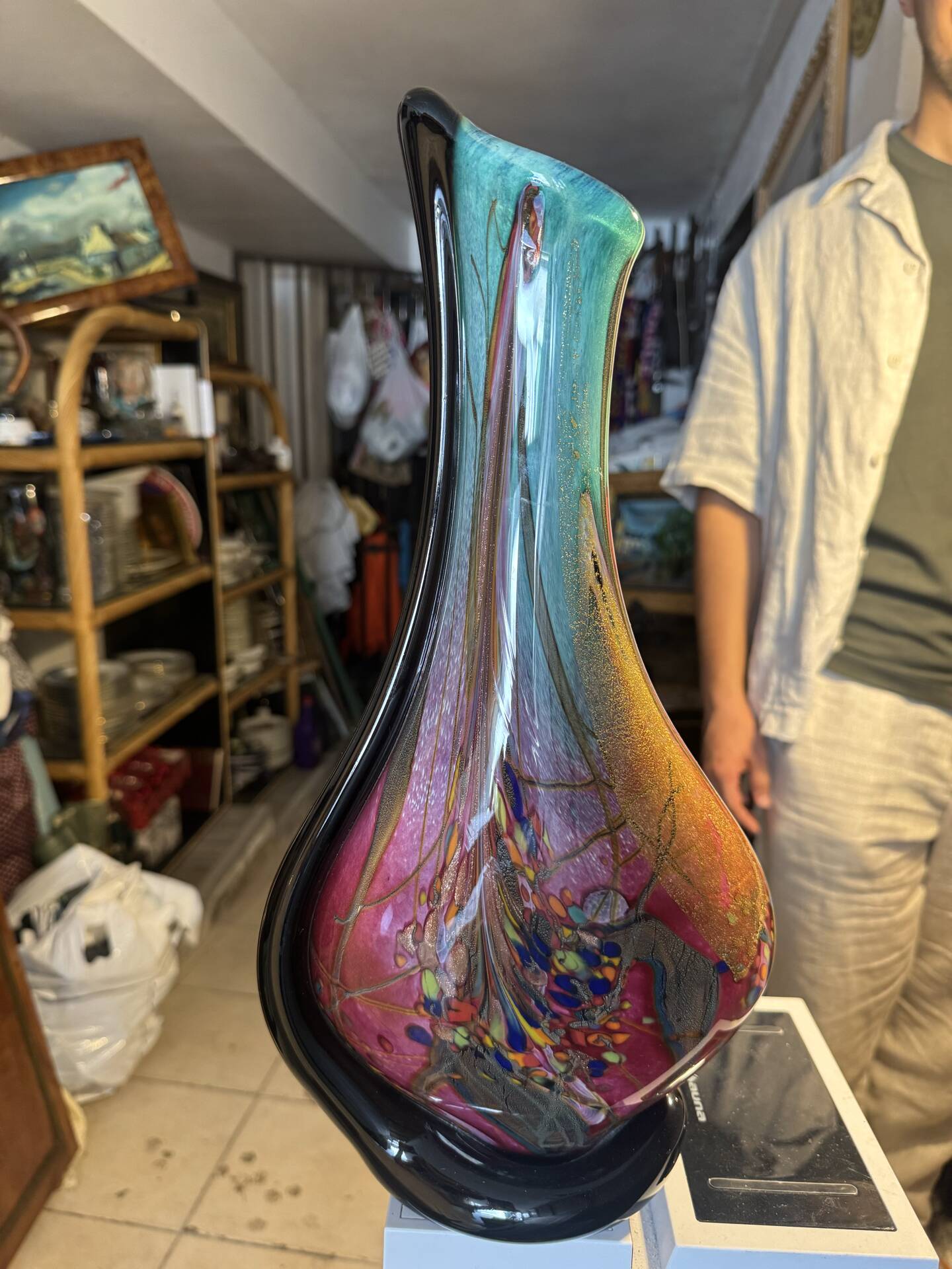 Vintage Glass Vase