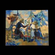 Peinture Jori Duran - Les ramendeuses