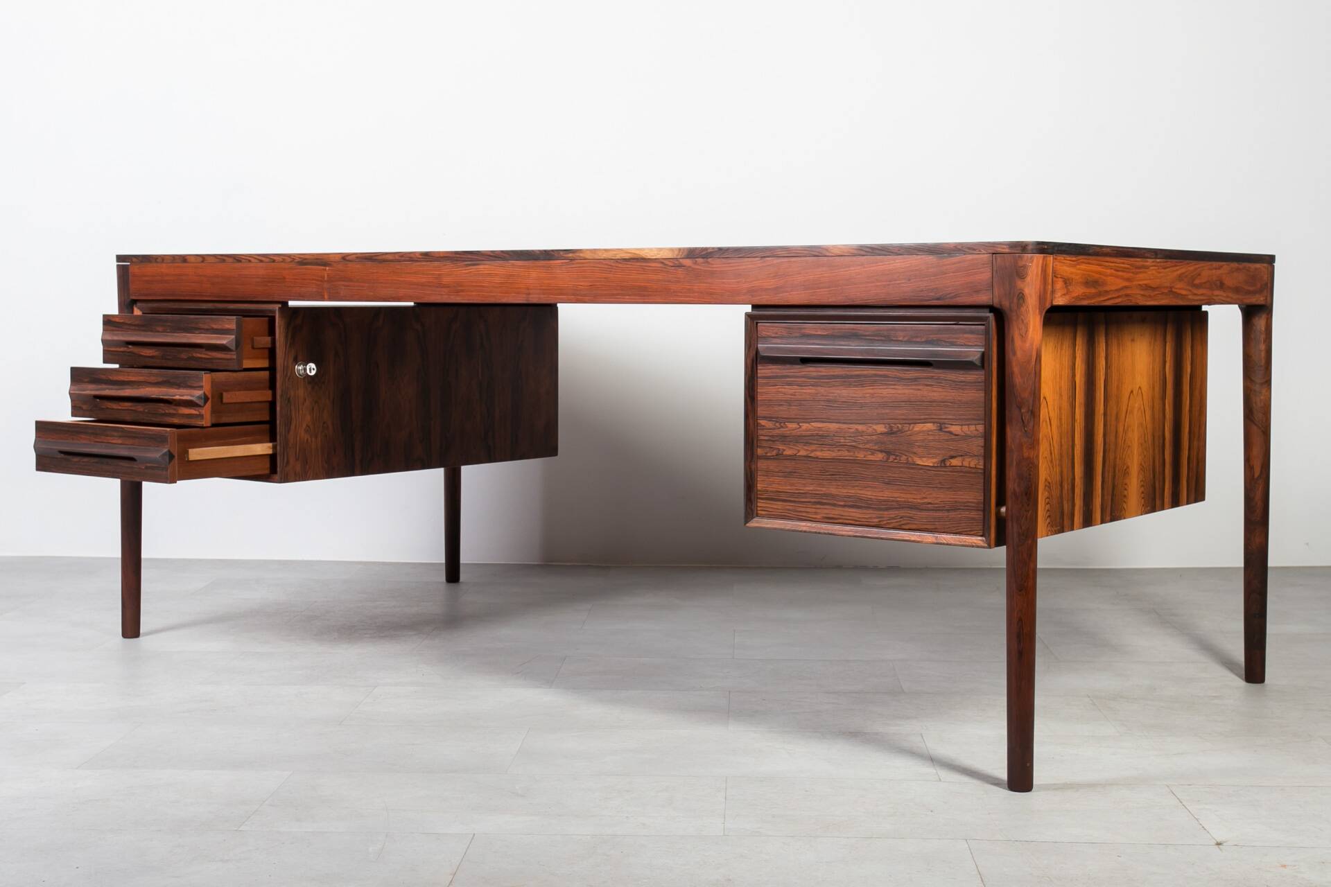 Mid-Century Modern Desk by Bruksbo, Norway, 1960s, attributed to Torbjorn A