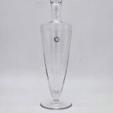 Carafe and 6 stemmed glasses made of Murano glass.