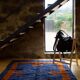 Moroccan wool beni ouarine rug 200x100cm