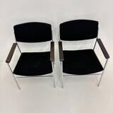 Gijs van der Sluis Minimalist Lounge chair , 1970s