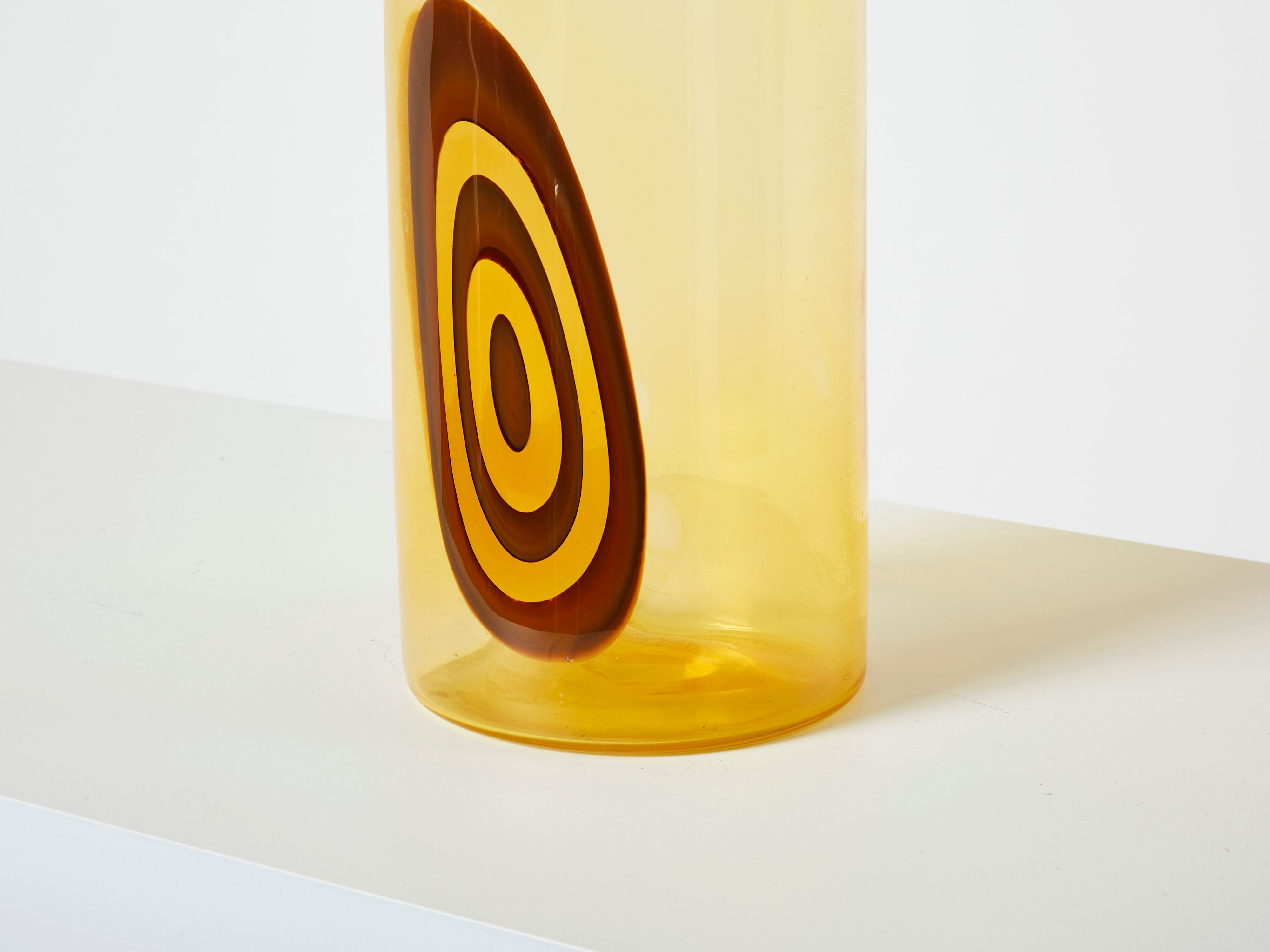 Gianmaria Potenza Murano glass vase for La Murrina 1968