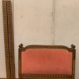 Louis XVI style bed in patinated hetre XX century