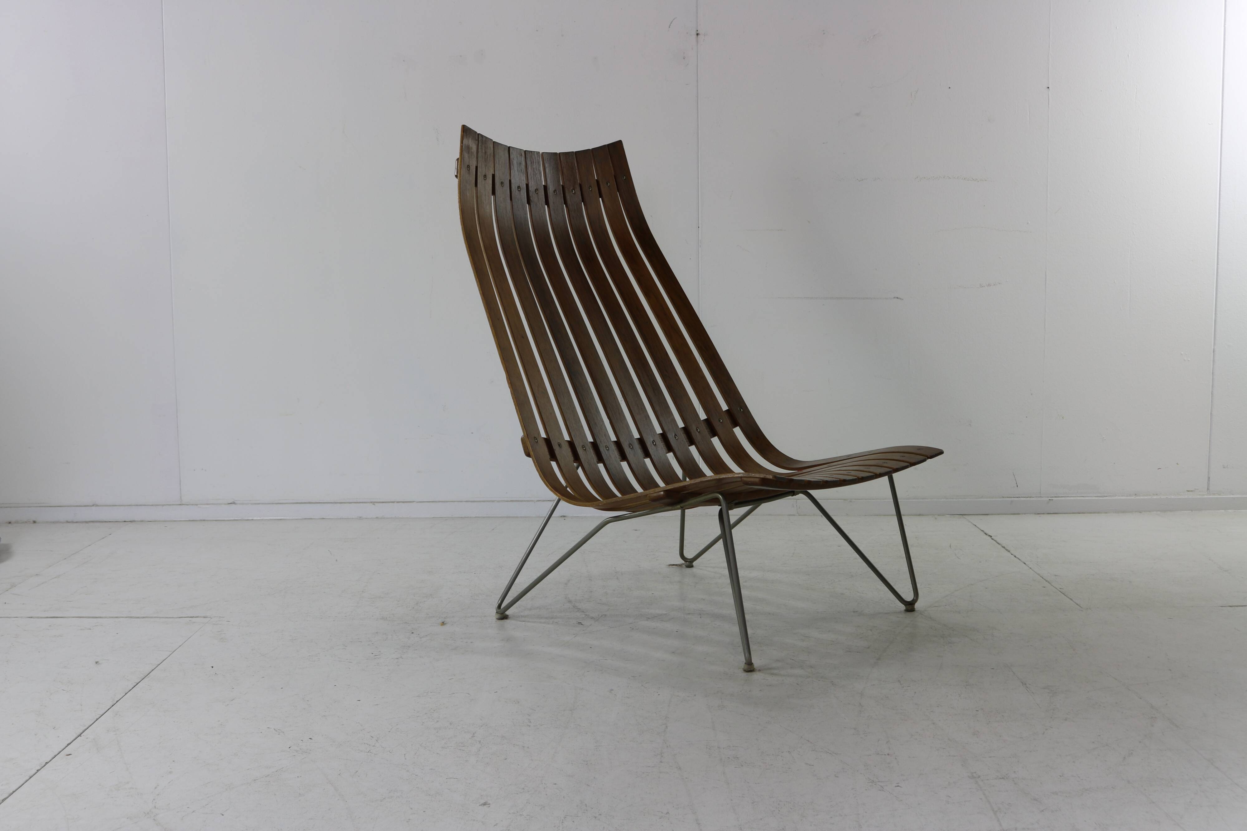 Nordic design easy chair by Hans Brattrud for Hove Möbler