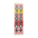 Berber carpet from Morocco for hallway from the Boujad region.