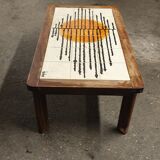 Jean d'Asti ceramic coffee table, 1960