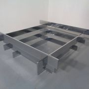 Sculptural Chrome Coffee Table by David Hicks, Italy, 1960s