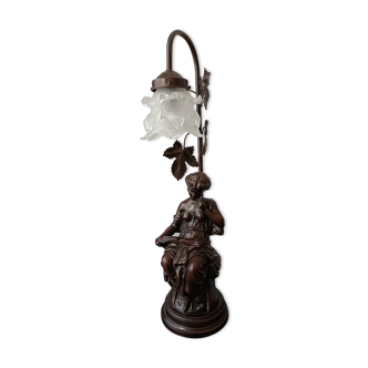 Art Nouveau style lamp