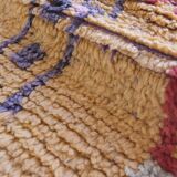 Modern Orange Berber Rug - 250 X 150 cm