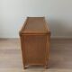 Bamboo and rattan chest of drawers, 70's