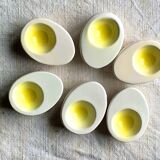 Italian ceramic egg cups 1950