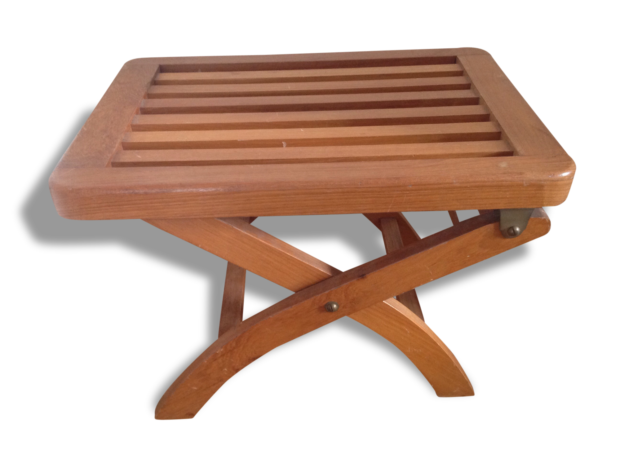 Scandinavian teak stool