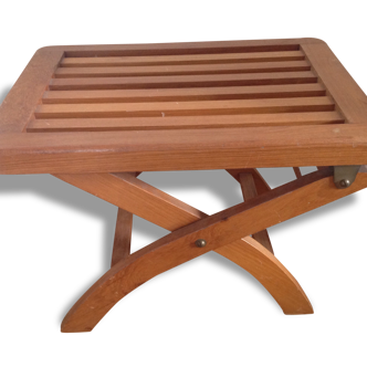 Scandinavian teak stool