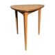 Table bistrot tripode en bois vintage