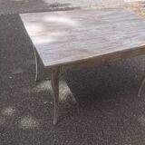 Table de style Louis XV cérusée